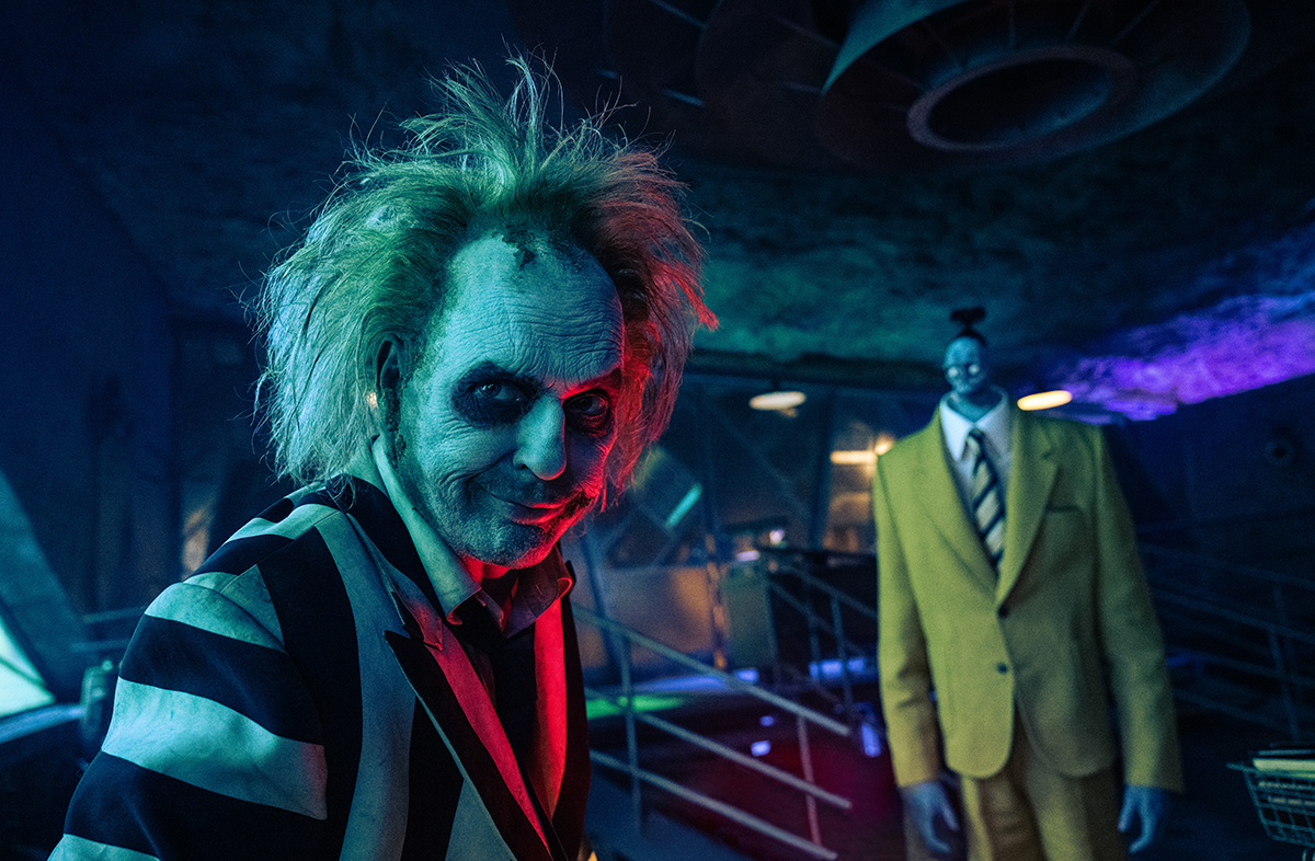 Beetlejuice Beetlejuice  (2024)
MICHAEL KEATON as Beetlejuice
Credit: Parisa Taghizadeh/Warner Bros.