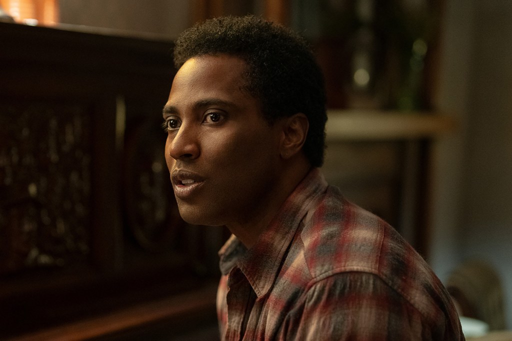 The Piano Lesson. John David Washington as Boy Willie in The Piano Lesson. Cr. David Lee/Netflix © 2024