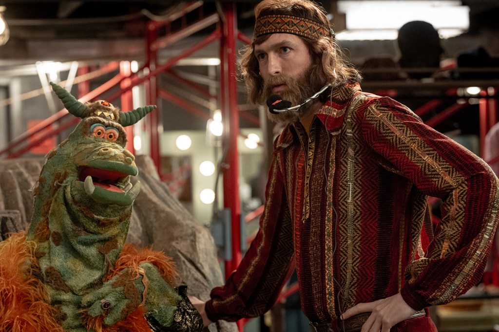 Jim Henson (Nicholas Braun) in SATURDAY NIGHT.