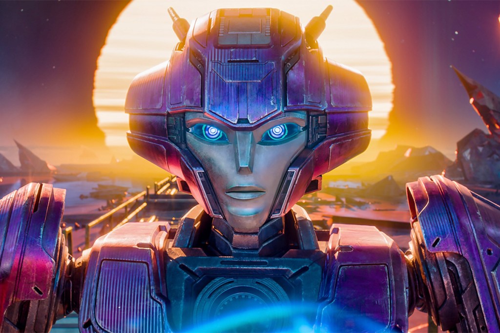 TRANSFORMERS ONE, Elita-1 (voice: Scarlett Johansson), 2024. © Paramount Pictures / Courtesy Everett Collection